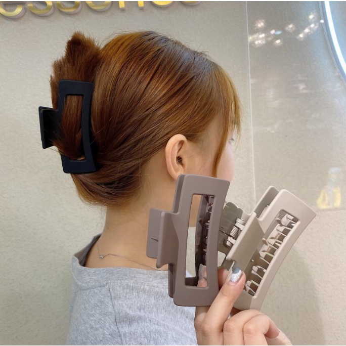 [พร้อมส่งจากไทย] กิ๊บติดผม ทรงสี่เหลี่ยม  สไตล์เกาหลี สําหรับผู้หญิง A028