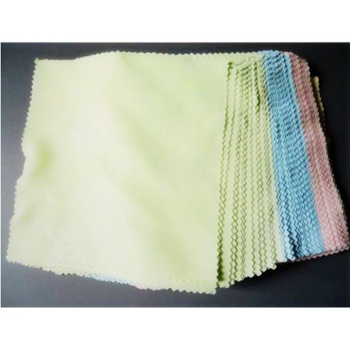 ยกแพ๊ค 70 ผืน  ผ้าเช็ดแว่น ผ้าเช็ดเลนส์ ขนาด 13*13 ซม. ราคาส่ง(ผ้าโค๊ต) By MUISUNGSHOP