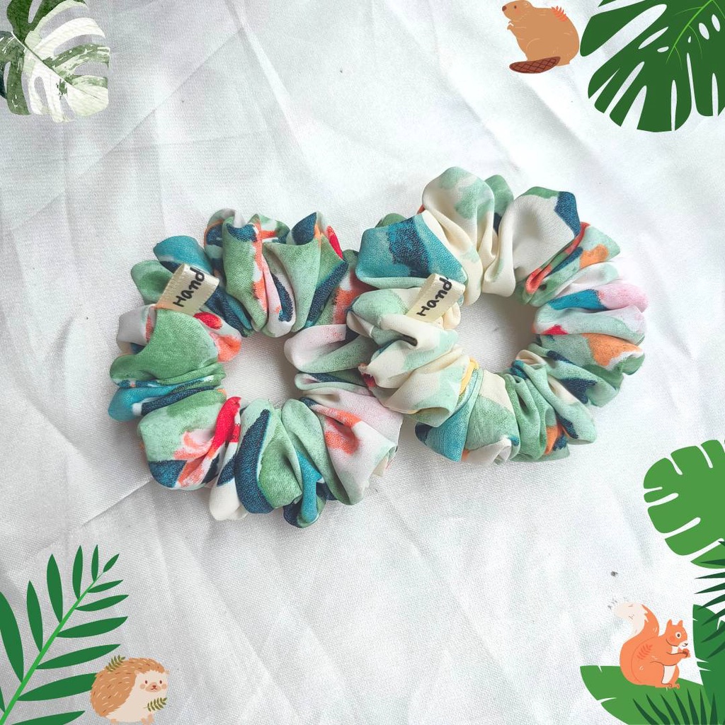 ยางรัดผม Sunny Scrunchies ยางรัดผมโดนัท nature collection  ไม่กินผม ไม่ตึงเกินไป พร้อมส่ง