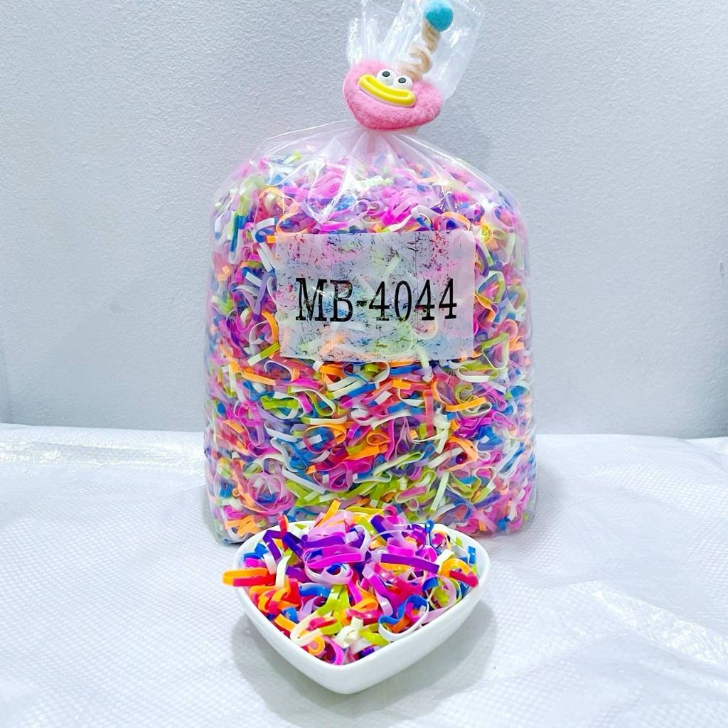 ยางรัดผม ยางมัดผม ยางกิโล (1 ถุง น้ำหนัก 1 KG.)