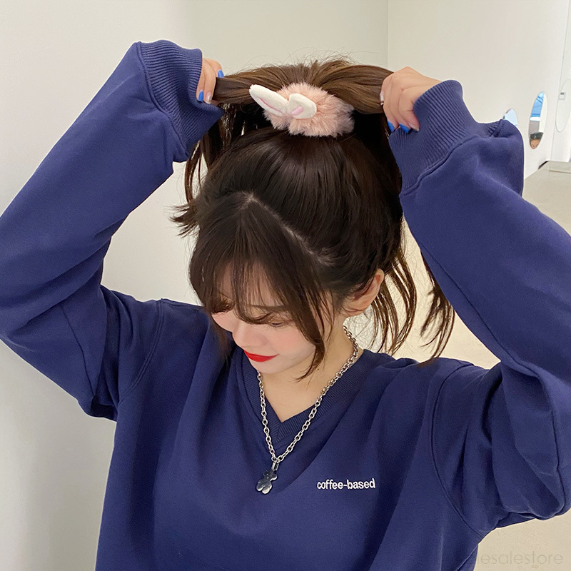 ยางรัดผม หูกระต่าย น่ารักๆ สำหรับผู้หญิง