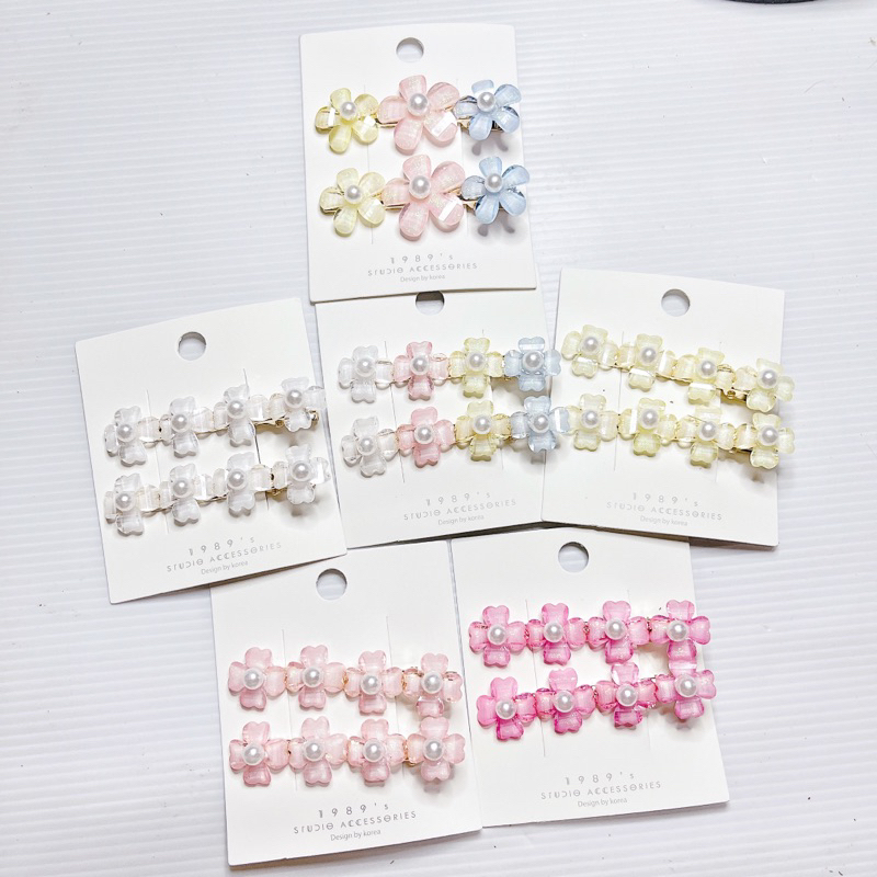 รวมกิ๊บดอกไม้พร้อมส่งจากทม