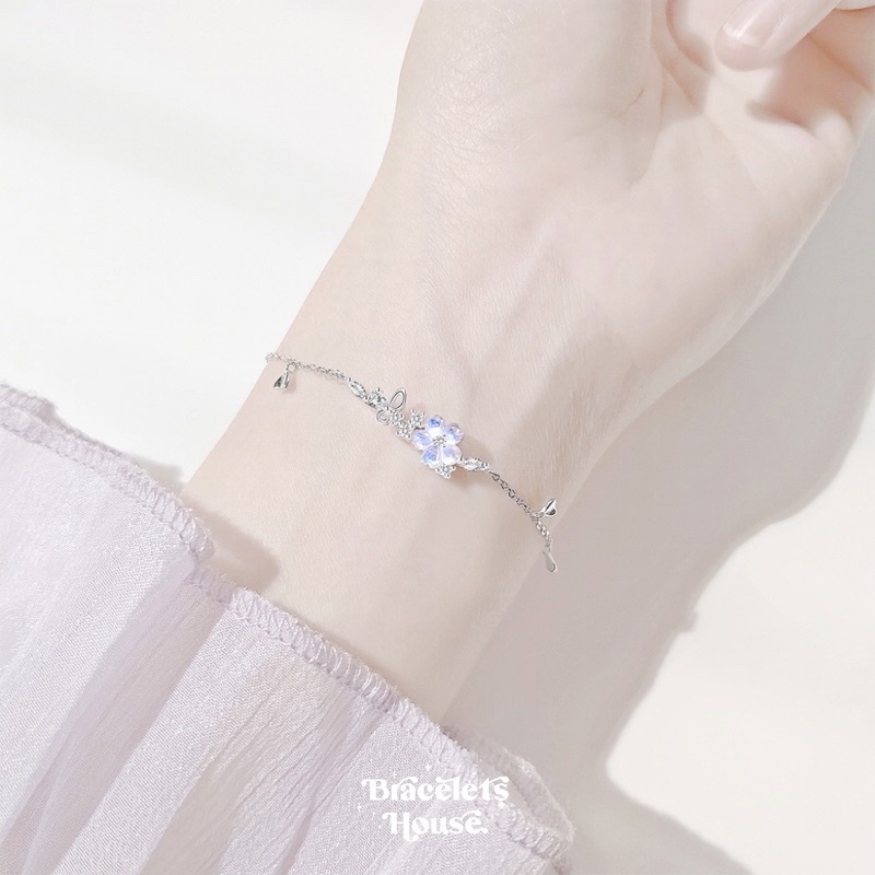 ลด 200.- ใส่โค้ด 30WOW44  สร้อยข้อมือเงินแท้ Blossom   ส่งฟรี EMS !