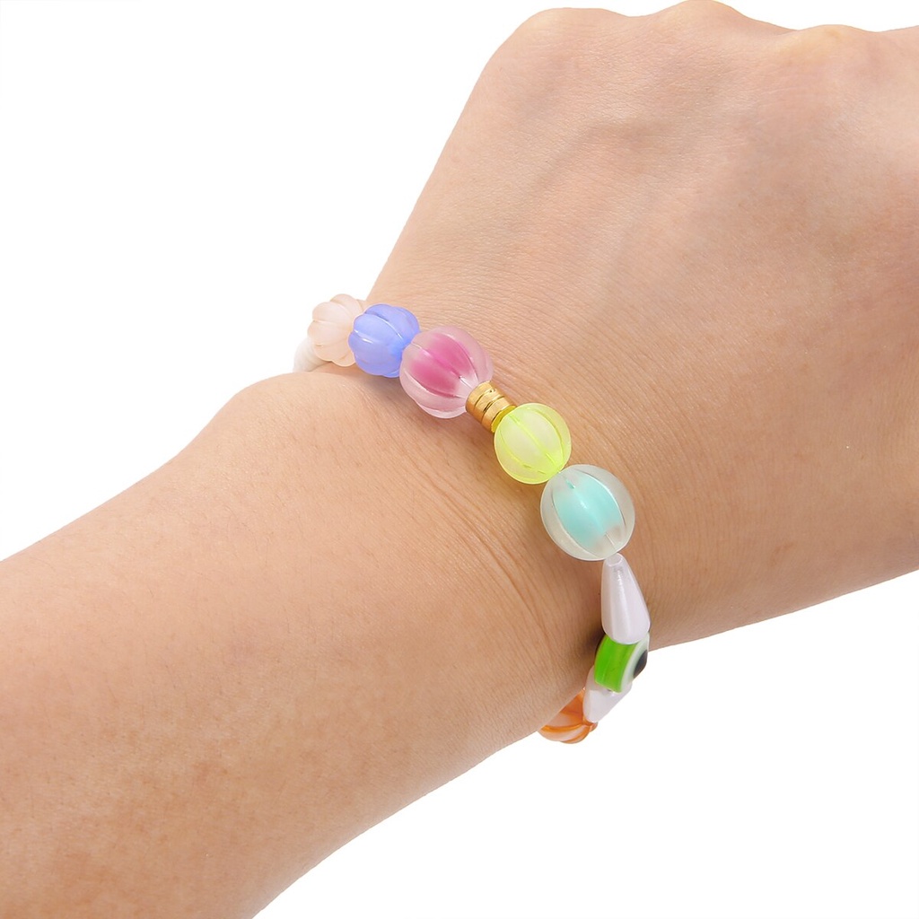 ลูกปัดอะคริลิค สําหรับทําเครื่องประดับ สร้อยข้อมือ สร้อยคอ จี้ DIY
