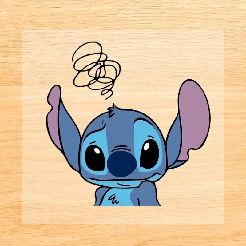 สติกเกอร์รีดร้อน ลาย Disney