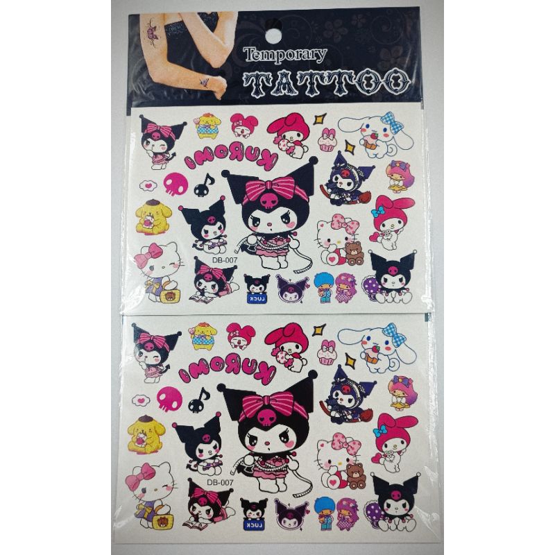 สติ๊กเกอร์รอยสัก แทททู Tattoo Sticker รอยสักชั่วคราว