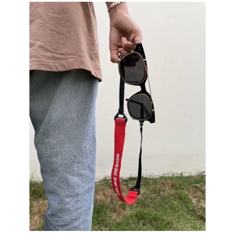 สายคล้องแว่น สายคล้องแมส 2 in1 (สั่งสกรีนชื่อฟรีแจ้งทางแชทได้เลยค่ะ)  GLASSES STRAP