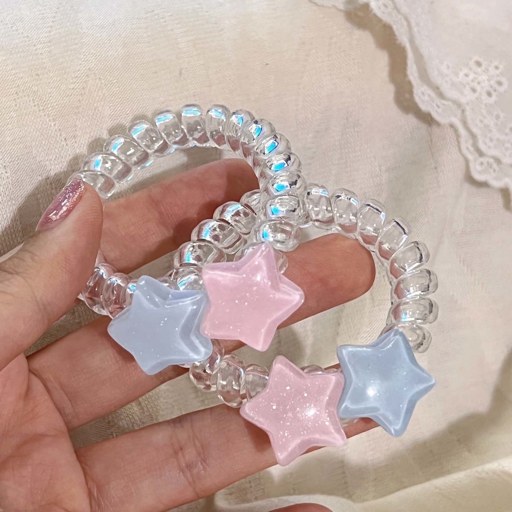 สายนาฬิกาข้อมือ ยางนิ่ม รูปดาวห้าแฉก น่ารัก ขนาดเล็ก สําหรับแฟนสาว แฟนหนุ่ม แฟน