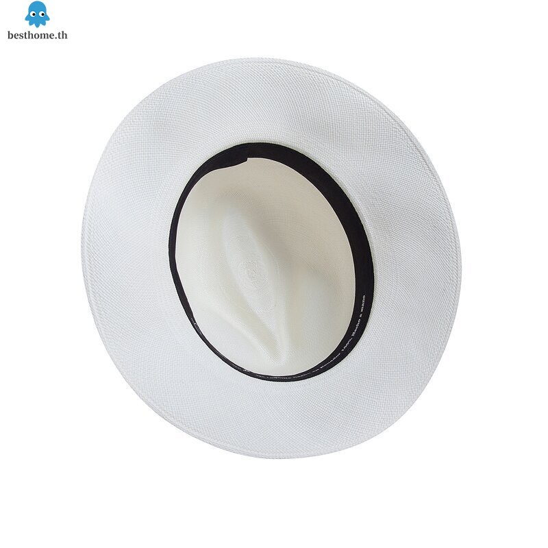 หมวก Fedora สีขาว สําหรับผู้หญิง ผู้ชาย หนึ่งขนาด เหมาะกับผู้ใหญ่ เด็กโต และวัยรุ่น