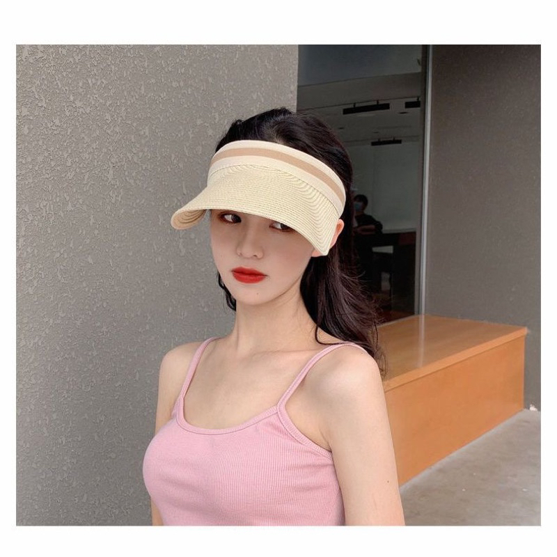 หมวกกันแดด UV หมวกกันแดดหญิงแฟชั่น เป็นแบบหมวกครึ่งใบมีทั้งของเด็กและผู้ใหญ่