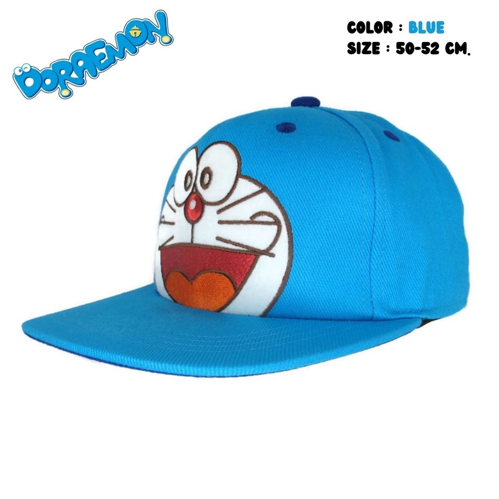 หมวกแก๊ป Doraemon character HIP-HOP CAP SIZE 50-52 CM. (No. DM-117)