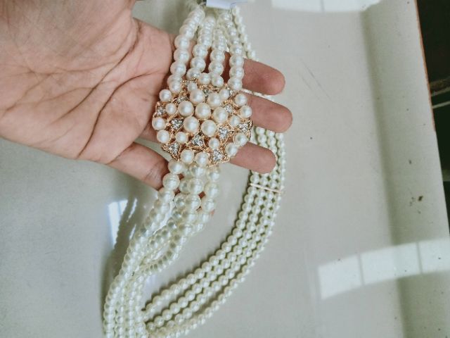 เข็มขัดมุกงานสวยดูดี