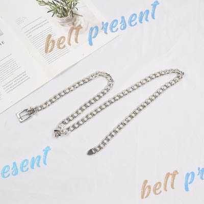 เข็มขัดโซ่ ทั้งเส้น มี 2 สี 2แบบ (BV210)