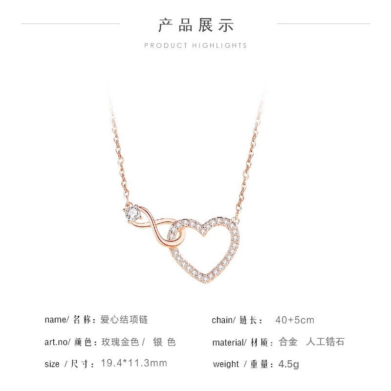 เครื่องประดับ สร้อยคอ สายโซ่ จี้รูปหัวใจ แบบเรียบง่าย สําหรับผู้หญิง วันวาเลนไทน์
