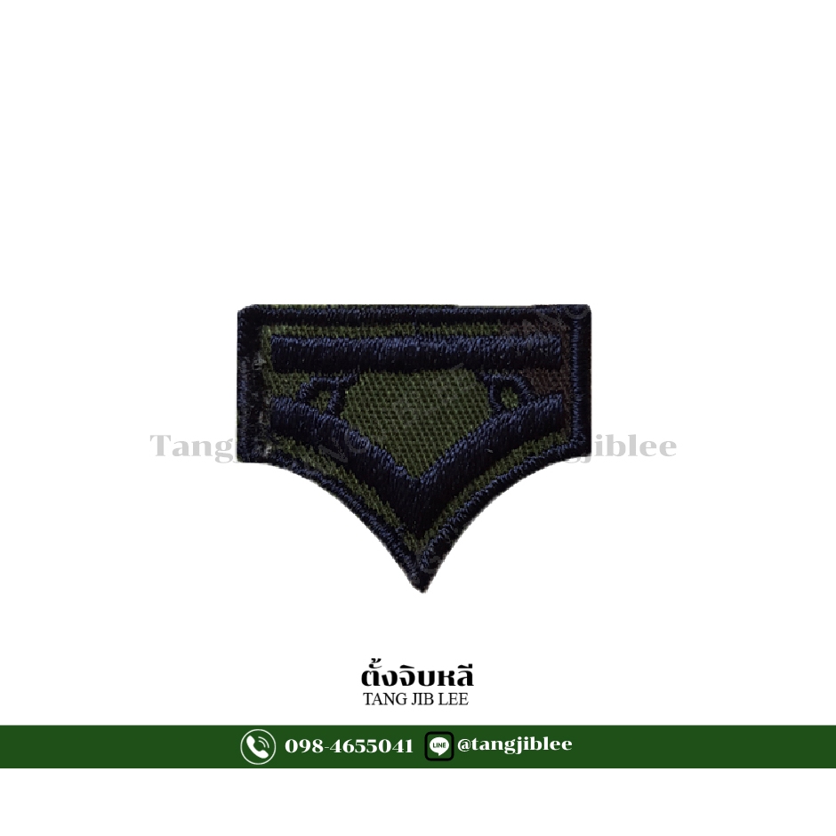เครื่องหมายยศผ้าชุดฝึกลายพรางดิจิตอล ทหารบก สิบตรี-โท-เอก, ร้อยตรี-โท,พันตรี-พันเอกพิเศษ