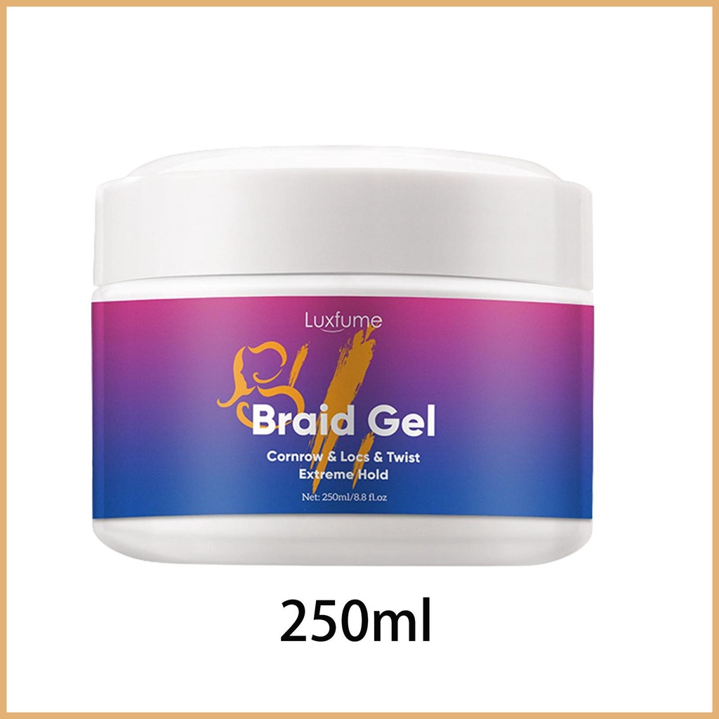 เจลหนีบผม จัดแต่งทรงผม 250 มล. สําหรับ Braiders Control Edge & Frizz joltth