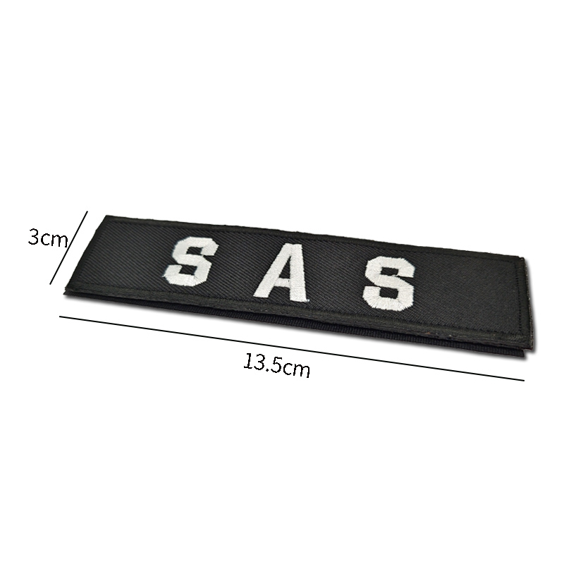 แผ่นแพทช์สติกเกอร์ ปักลาย Velcro สไตล์ทหาร สําหรับตกแต่งเสื้อผ้า