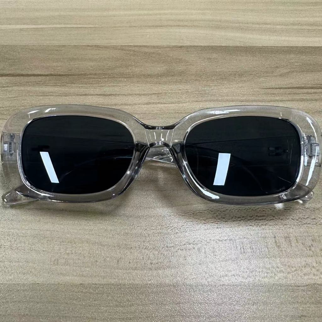 แว่นตากันแดดแฟชั่น ทรงวงรี สีพื้น สไตล์เกาหลีเรโทร สําหรับเด็ก Hello-glasses