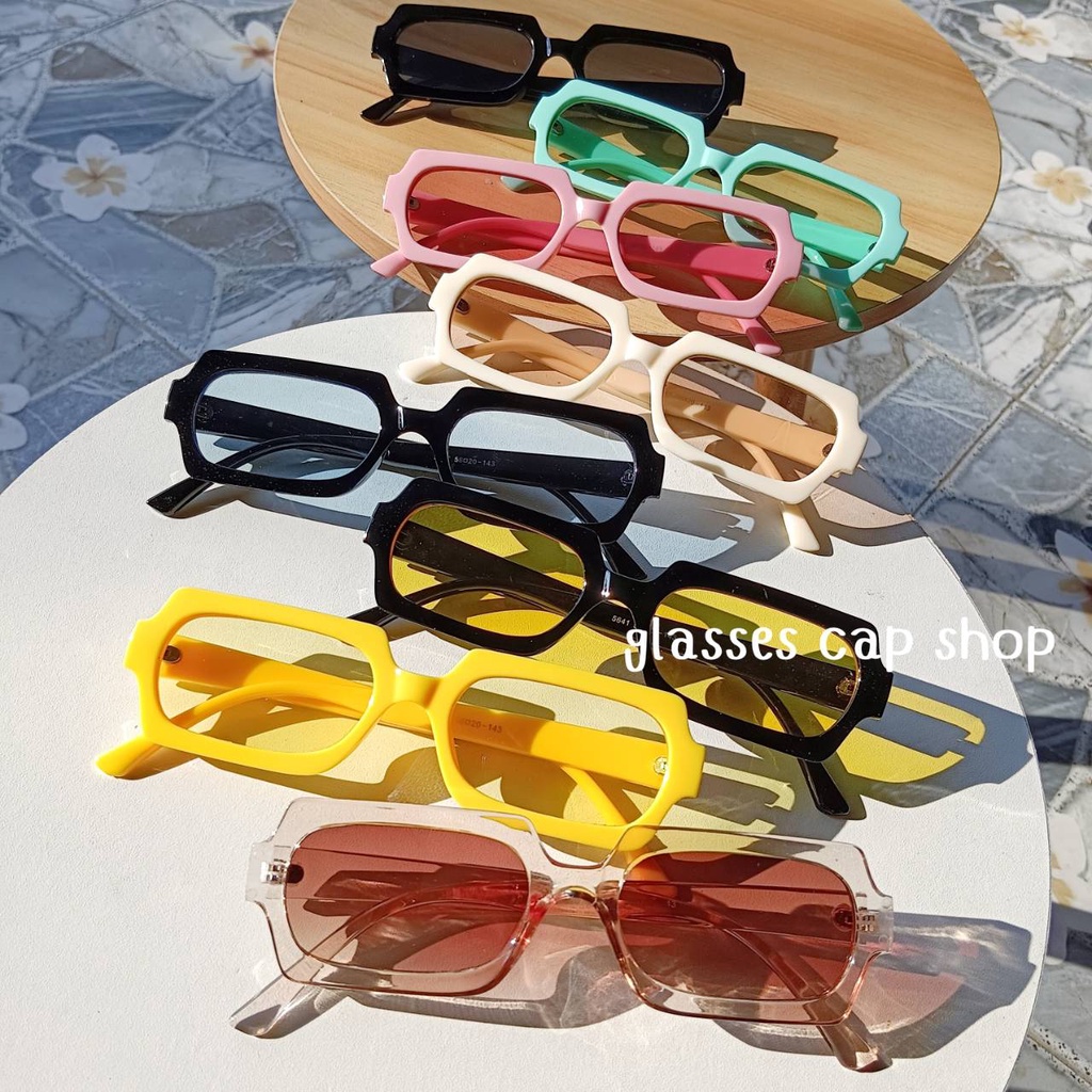 แว่นตาแฟชั่น แว่นตากันแดด New- Color Candy งานเกรดพรีเมี่ยม [มีสินค้าพร้อมส่งในไทย]