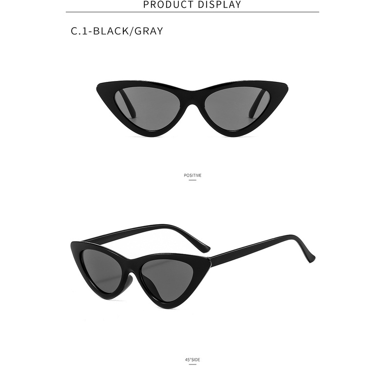 แว่นแฟชั่น แว่นกันแดด G03 แคทอาย สีขาว ดำ แดง พร้อมส่ง   พร้อมจัดส่งจาก กรุงเทพ