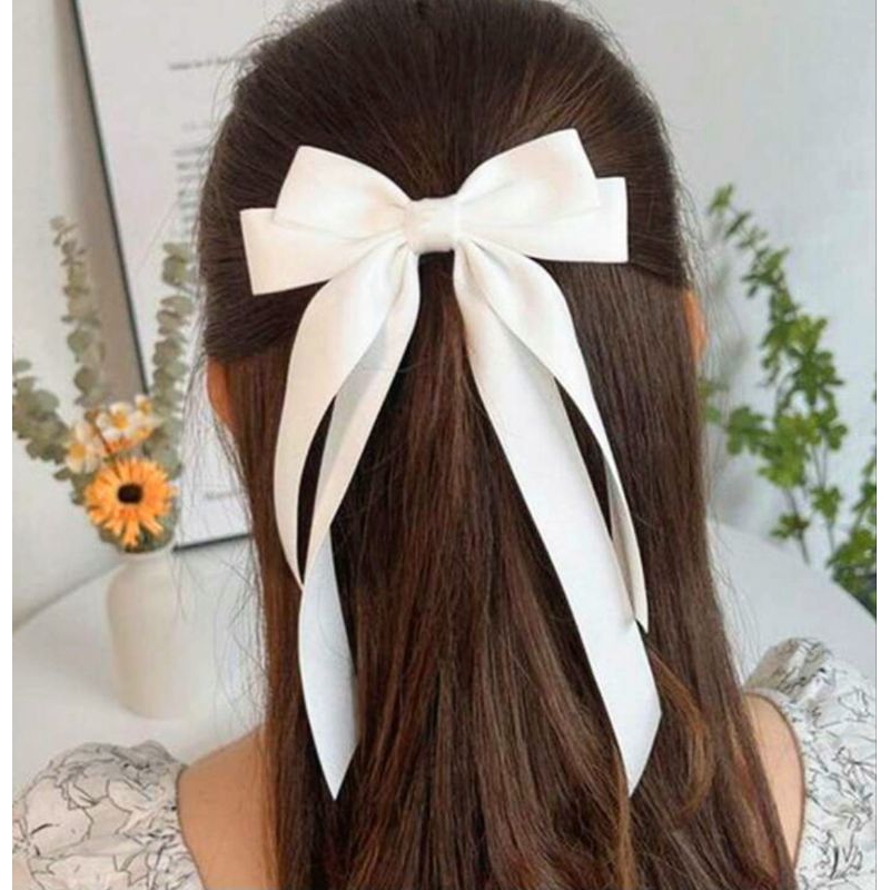 โบว์กิ๊บติดผม โบว์ริ้บบิ้น กิ๊บโบว์   มีหลายสี พร้อมส่ง