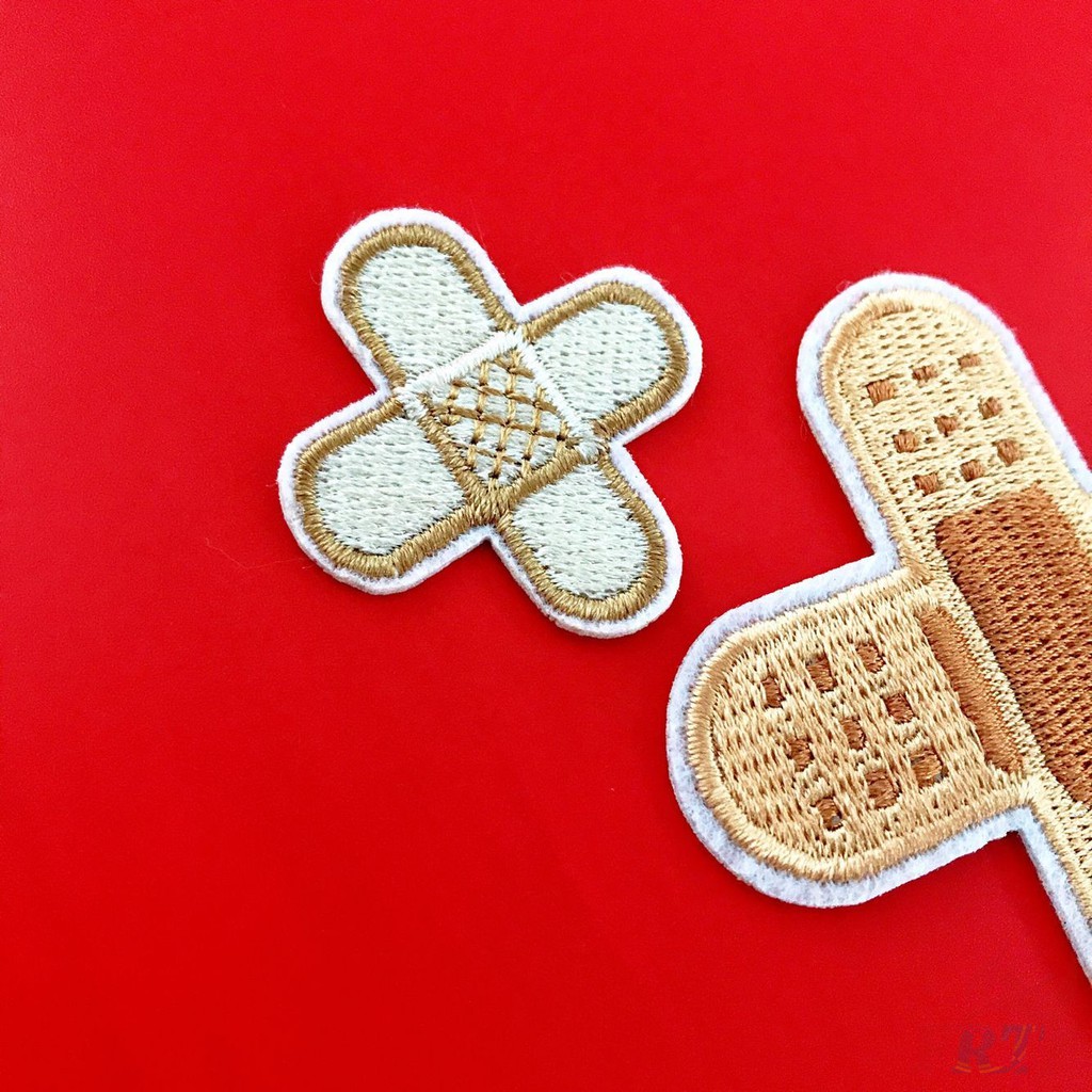 ☸ Band-aid Iron on Patch ☸ 1Pc Adhesive Bandages Diy Sew on Iron on Badges Patches