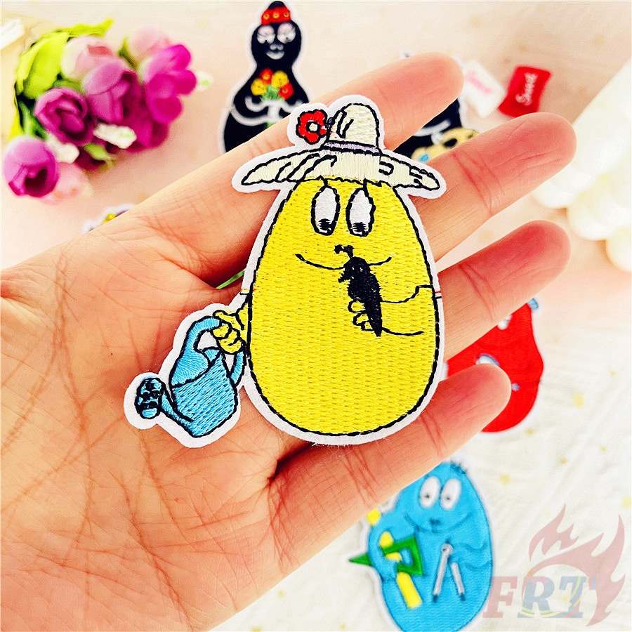 ☸ การ์ตูน: Les Barbapapa Series 02 Iron on Patch ☸ แผ่นแพทช์รีดติดเสื้อ Diy จํานวน 1 ชิ้น