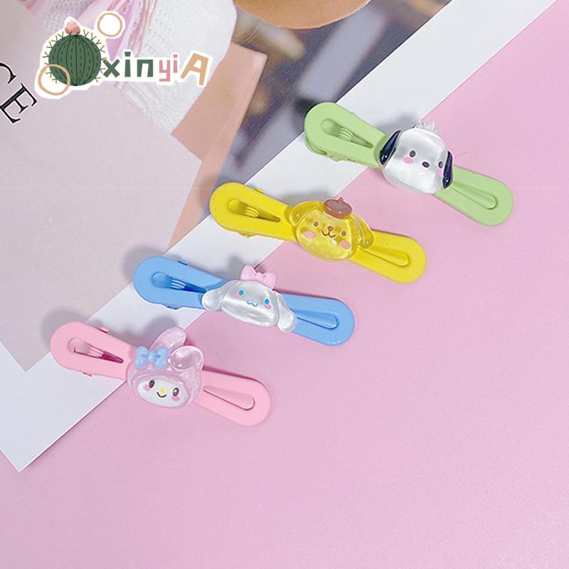【XINYIA】กิ๊บติดผม สีแคนดี้ Sanrio Cinnamon น่ารัก เครื่องประดับผม ระดับไฮเอนด์ สําหรับผู้หญิง 2024