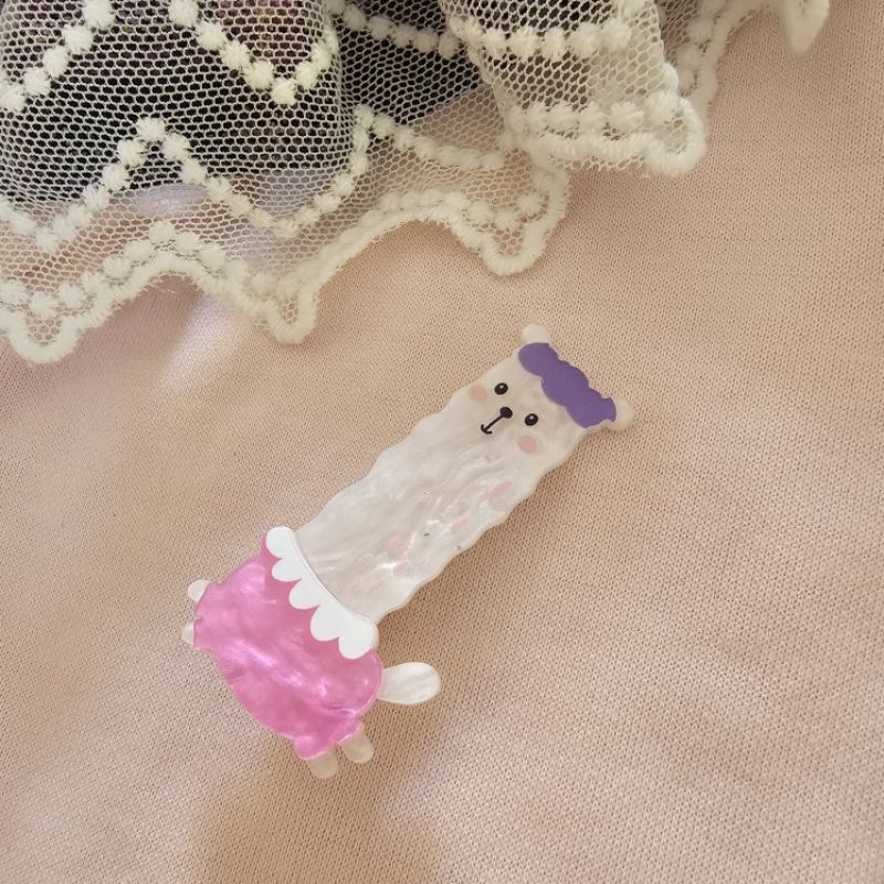 【พร้อมส่ง 】 กิ๊ฟติดผม กิ๊ฟ Dog lover ลายน้องหมา แมว กระต่าย งานลายหินอ่อน สวย ดูดี