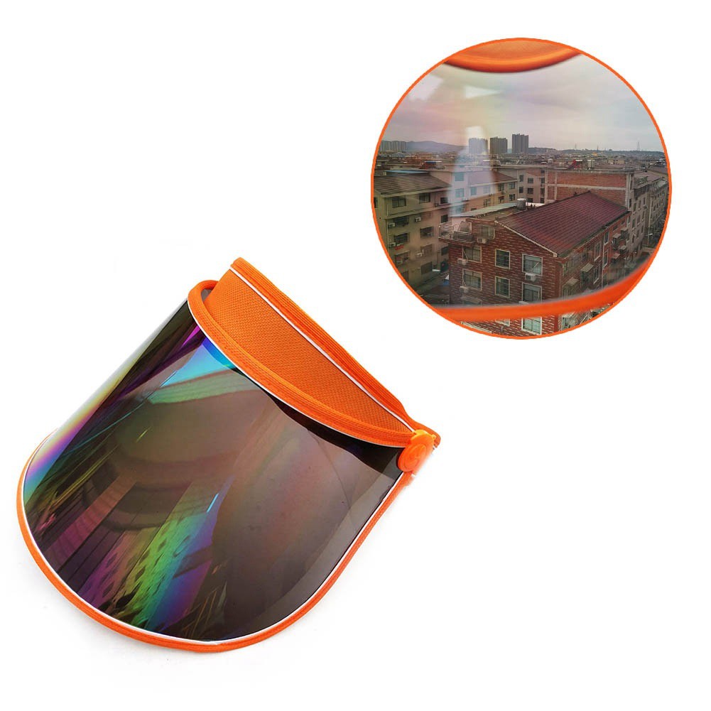 ️SUN RKT หน้ากากป้องกันใบหน้า Face shield ป้องกัน UV หมวกป้องกันใบหน้าสำหรับกลางแจ้ง