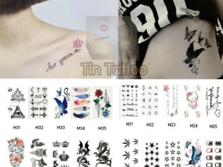 แทททู แทททูกันน้ำ Tattoo รอยสัก สติกเกอร์ลายสัก แทททูมินิมอล น่ารัก