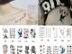 แทททู แทททูกันน้ำ Tattoo รอยสัก สติกเกอร์ลายสัก แทททูมินิมอล น่ารัก