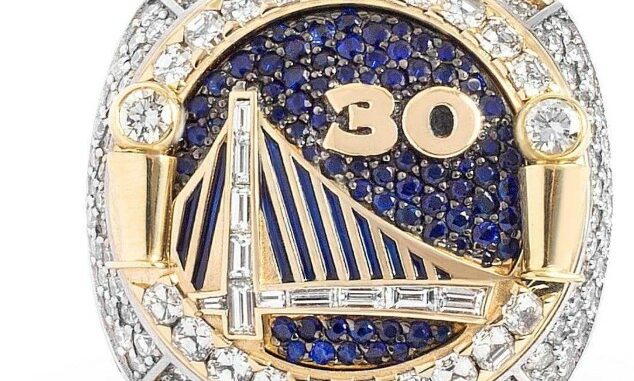 NBA2018 Warriors Championship Ring Curry Durant Ring