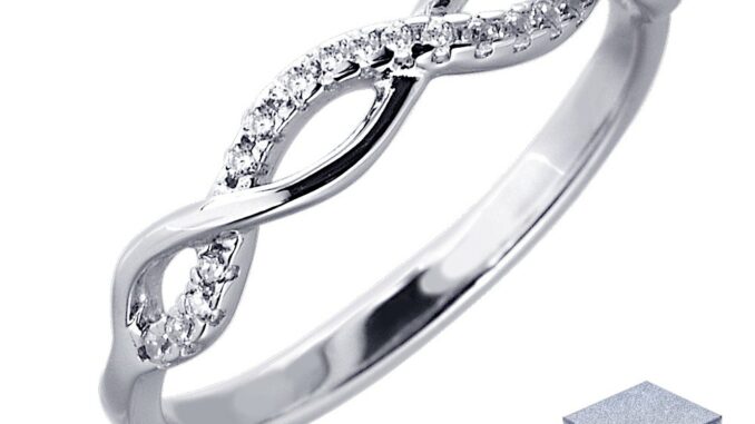 Beauty Jewelry แหวนเงินแท้ 925 Silver Jewelry ประดับเพชร CZ รุ่น RS2308-RR เคลือบทองคำขาว