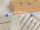 SissyJewelry // ต่างหูเงินแท้ พลอย Swarovski Light Sapphire collection