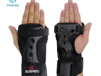 สนับข้อมือสําหรับเล่นสกีสโนว์บอร์ด 2 ชิ้น
