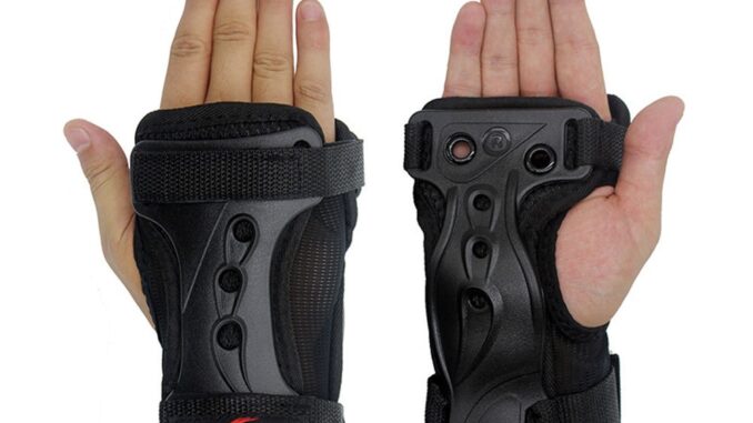 สนับข้อมือสําหรับเล่นสกีสโนว์บอร์ด 2 ชิ้น