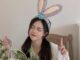 ที่ึคาดผมกะต่ายคาดพมสีม่วงพาสเทลสินค้าพร้อมส่งคาดผมสเตลล่าใส่ถ่ายรูปสวยๆ