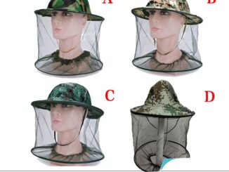 【สินค้าพร้อมส่ง】หมวกตาข่าย หมวกมุ้งตาข่ายกันแมลงกตาข่ายกันยุงลายพรางกปีก