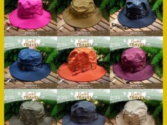 พร้อมส่ง หมวกเดินป่า ผ้าร่ม *มีเก็บปลายทาง*