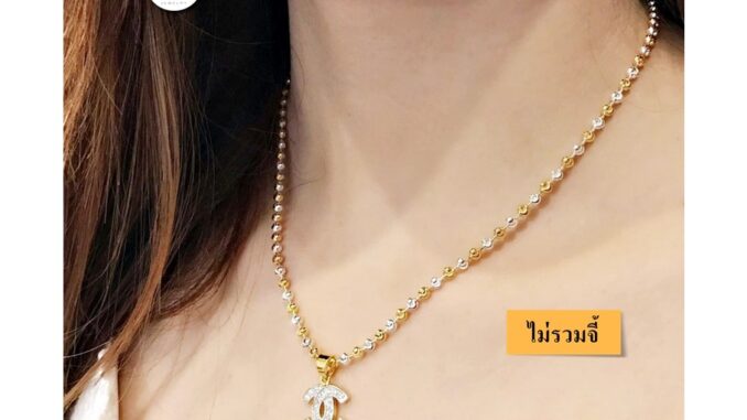 สร้อยคอเงินแท้92.5% งานชุบ 2 กษัตริย์ TH0005ลายมูนคัท/เม็ดมะยมตัดลาย ลายขายดี เล่นแสงดี ความหนา 2.0 มิล (สร้อยงานอิตาลี)(ไม่รวมจี้)