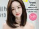 พร้อมส่ง   BELLE วิกผม พรีเมี่ยม ผมตรง ประบ่า สไลด์ผมล้อมกรอบหน้า ไม่มีหน้าม้า 40cm แถมnetฟรี M117