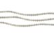 ลูกปัดหินแท้ เซ็ต 3 เส้น เม็ดกลม หินควอส์ (Quartz) 4 mm - (LZ-0210 สีเทา)