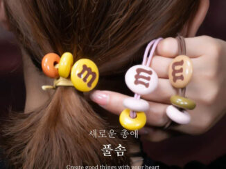 COD ถูกที่สุด!!! ยางมัดผมลูกอมสไตล์เกาหลี (ส่งแบบสุ่มสี)