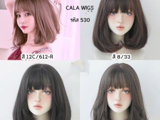 วิก  วิกผม ผมบ่าๆ calawigs ทรงผมรวมทรง ผมงานดีสวย  สินค้าส่งในไทย พร้อมส่ง