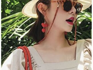 สายคล้องแมส-คล้องแว่นสายโซ่สีแนวหินอ่อนหลากสี(พร้อมส่ง)
