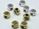ลูกปัดเงินทิเบตลายโอม 10mm