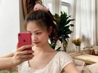 ยางรัดผมโดนัท  งานปักลายเชอรี่