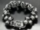 Skull Pattern Bangle for Men