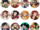 เข็มกลัดหมุด รูปการ์ตูน my hero academia